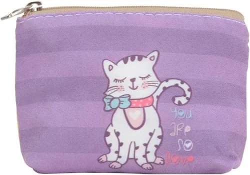 Vista 45 de Monedero de moda para mujer y niña, cartera con bolsillo para llaves, bolsa de cambio, lindo portamonedas Baby Pandas