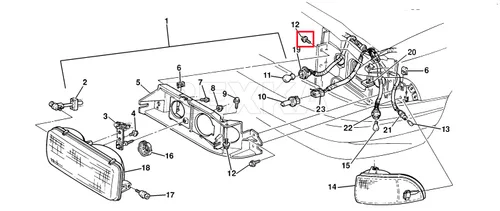 Vista 7 de Rexka 30 piezas M6-1.0 X 0.984 in Tornillos de cuerpo para GM Buick Cadillac Chevrolet Panel de moldura de puerta Raidator Niebla Bocina de lámpara