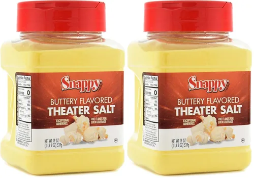 Vista 6 de Snappy Sal de Palomitas de Maíz con Sabor a Mantequilla de Teatro, 19 Onzas