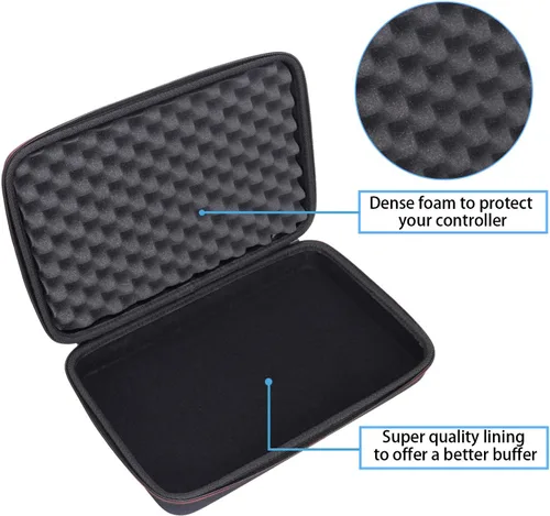 Vista 4 de LTGEM - Funda para Akai MPK Mini MK3/MPK Mini Play MK3 MIDI Controller Carcasa rígida de EVA, resistente al agua, protección contra golpes