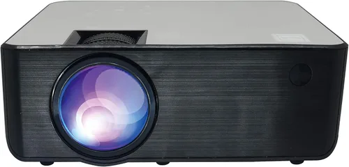 Vista 3 de RCA RPJ133 1080P, tamaño de imagen de 30 a 150 pulgadas, Bluetooth integrado, HDMI, USB, control remoto, control de voz, interior, exterior