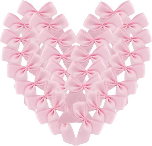 Vista 23 de 50 mini lazos de 1 pulgada para manualidades, lazos metálicos para manualidades, regalo, álbumes de recortes (C.Dorado)