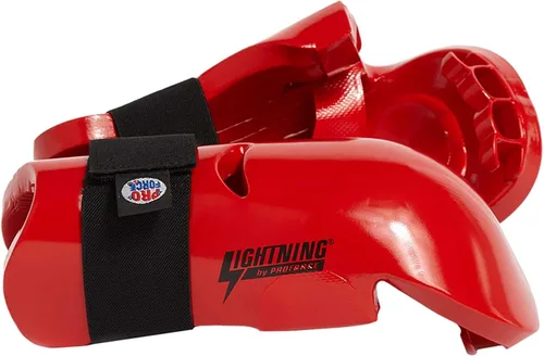 Vista 4 de ProForce Lightning Punches - Guantes de combate para karate/artes marciales Negro