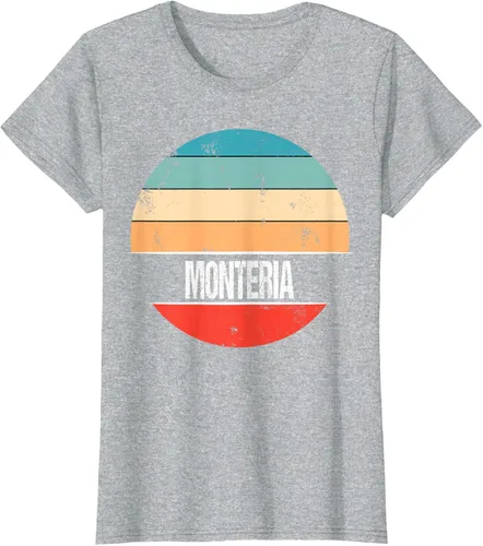 Vista 16 de Camiseta Montería Colombia City Trip, Negro