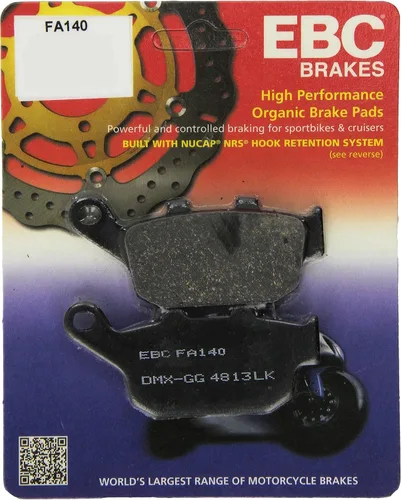 Vista 2 de EBC Brakes FA140 Juego de pastillas de freno de disco