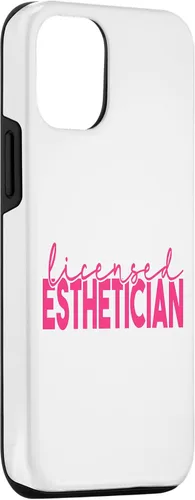 Vista 3 de Estuche para salón de belleza para iPhone 14 con licencia de esteticista divertida