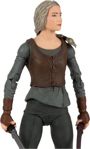 Vista 2 de McFarlane Toys Netflix The Witcher Ciri (Temporada 2) Figura de acción de 7 pulgadas con accesorios