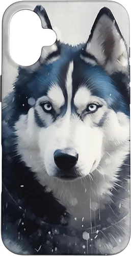 Vista 23 de Siberian Husky Funda para iPhone 17