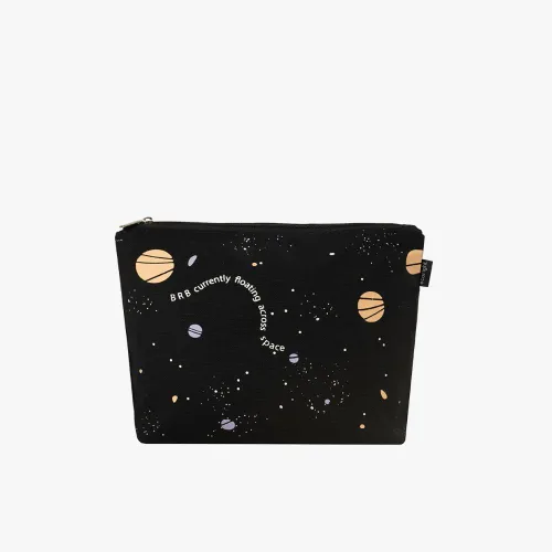 Vista 11 de Eco Right Bolsa de cosméticos de lona: bolsa de maquillaje de viaje para mujeres y niñas, organizador de monedero con cremallera, elegante estética