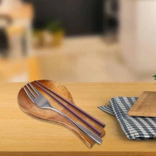 Vista 5 de Soporte de cuchara de madera, soporte de cuchara bohemio para estufa, soporte para espátula, soporte para cuchara de madera, soporte para utensilios