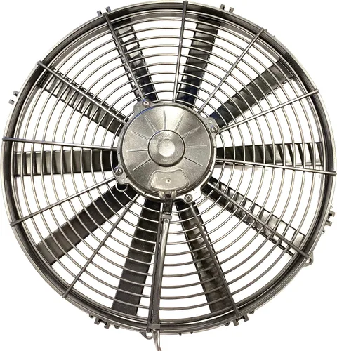Vista 2 de SPAL 30102120 Ventilador extractor de 16 pulgadas, hoja recta de alto rendimiento de 12 voltios, 1918 cfm VA18-AP70/LL-86A