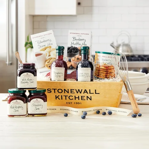 Vista 13 de Stonewall Kitchen Down East Breakfast Gift (regalo de 4 piezas)