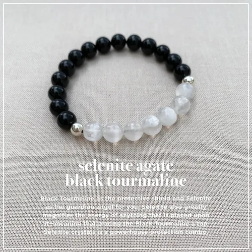 Vista 111 de Premium Handmade Crystal Healing, Gemstone Beaded Gift For Men Women