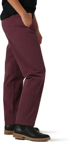 Vista 2 de Lee Ultra Lux - Pantalón de pierna recta relajado de tiro medio para mujer