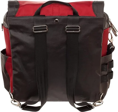 Vista 4 de Backpack Marvel Deadpool - Bolso bandolera convertible inspirado en el disfraz, Multi