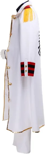 Vista 3 de One Piece Mono D Garp Cosplay Disfraz de anime para hombre
