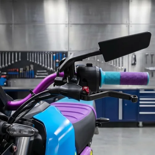 Vista 5 de Palancas de embrague de freno corto CNC ajustables para Suzuki SV650/S 1999-2009, RGV 250 todos los años, RF 600R 1993, GSXR 750 1990-1991