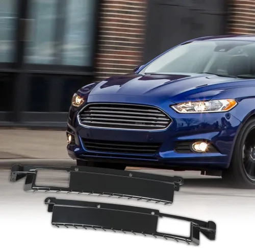 Vista 7 de CHEDA Juego de soportes de parachoques compatible con Ford Fusion 2013 2014 2015 2016 cubierta lateral de plástico delantero 2 piezas