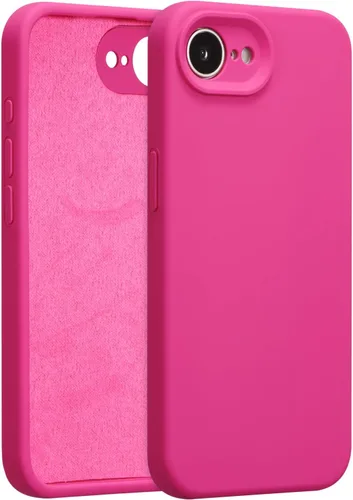 Vista 48 de Funda de silicona para iPhone Air, con [protección completa de la cámara] [forro de microfibra suave antiarañazos], funda de silicona líquida ultra