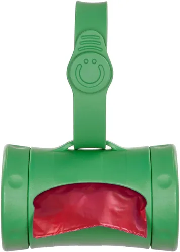 Vista 8 de Ubbi Portátil Dispensador y Soporte para Bolsas de Caca de Perro con Correa Retráctil y Accesorio para Correa, Incluye 2 Rollos de Bolsas de Basura