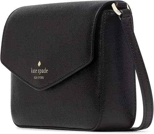 Vista 3 de Kate Spade New York Bolso cruzado de cuero Sadie sobre, Negro