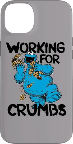 Vista 15 de iPhone 12/12 Pro Sesame Street Cookie Monster Trabajo para migas caso