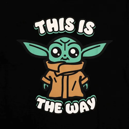 Vista 3 de Bioworld The Mandalorian Grogu This Is The Way - Juego de dormir para hombre