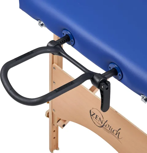Vista 6 de Master Massage Brady Mesa de masaje portátil ligera, azul cielo, 27 pulgadas