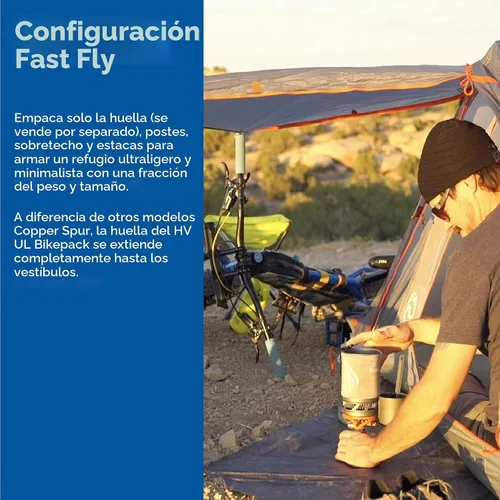Vista 5 de Big Agnes Copper Spur HV Ultra Light Bikepack