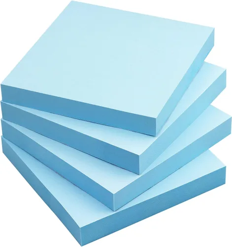 Vista 12 de Notas adhesivas 3x3 Notas autoadhesivas Colores brillantes Notas adhesivas 4 blocs 90 hojas/bloc (negro) Fuerte adhesivo autoadhesivo, se adhiere