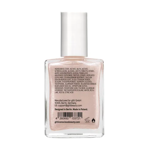 Vista 34 de gitti Esmalte de uñas a base de plantas No tóxico, libre de 30, basado en ingredientes de origen natural, libre de crueldad, vegano