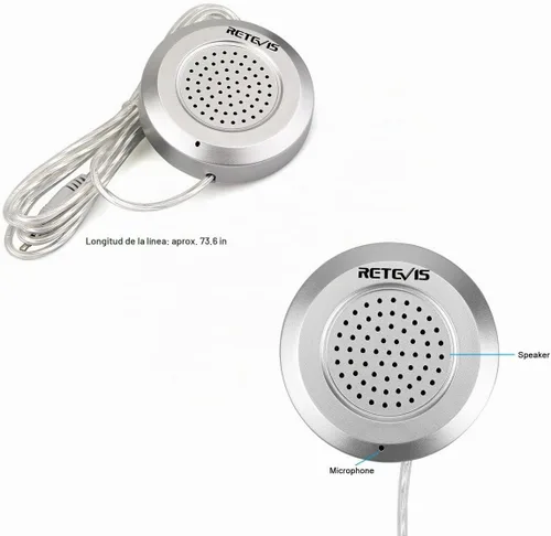 Vista 4 de Retekess Retevis RT-9908 - Altavoz de ventana, sistema de intercomunicación