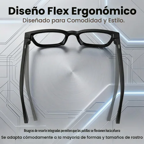 Vista 6 de AI Smart Glasses with Camera, 8MP HD Camera Glasses with Bluetooth
