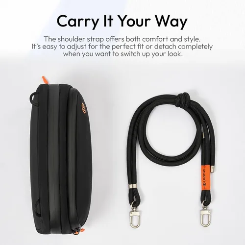Vista 5 de ULANZI YY08 Bolsa de transporte para DJI Osmo Pocket 3 Pocket 4, funda de transporte portátil a prueba de salpicaduras, protección para DJI Osmo