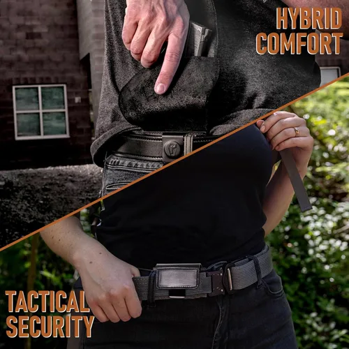 Vista 7 de Urban Carry Funda para pistola de transporte oculta G3, cinco tamaños de cubierta de retención segura con cerradura para la mayoría de pistolas