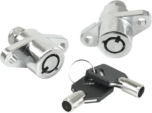 Vista 8 de Juego de llaves de alforja rígida para Harley Davidson Touring Electra Glide Road Glide Street Glide Road Glide Road King Ultra Glide (1993-2013)