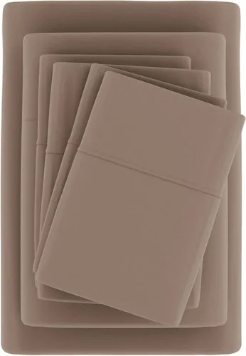 Vista 86 de ienjoy Home Linen Market - Juego de sábanas de 6 piezas, color rubor, tamaño King Blush