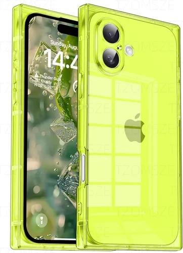 Vista 41 de Funda Tzomsze Compatible con iPhone Air Clear Funda, Protección de Cámara, Esquinas Reforzadas TPU Delgada Resistente a Golpes Funda Protectora