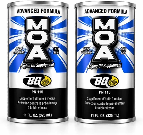 Vista 11 de BG Advanced Formula MOA PN 115 - Aditivo de aceite de motor, suplemento de aceite de motor, latas de 11 onzas líquidas, paquete de 4