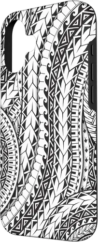 Vista 2 de Funda de arte tribal polinesio para iPhone 16