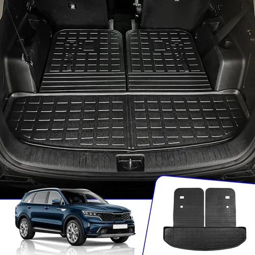 Vista 9 de Rongtaod Alfombrilla de carga y respaldo para Jeep Grand Cherokee L 2021
