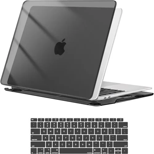 Vista 41 de MOSISO Compatible with MacBook Air 13 inch Case M1 2021 2020 2019 2018 azul (Airy Blue)
