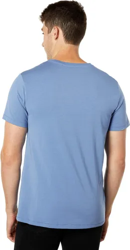 Vista 2 de Psycho Bunny Camiseta con bolsillo modal de algodón Pima