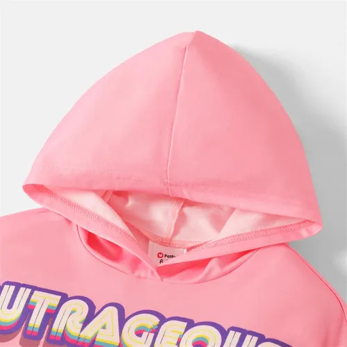 Vista 3 de L.O.L. Surprise! Sudadera con capucha para niñas, manga larga, sudadera con capucha para niñas, ropa de otoño e invierno