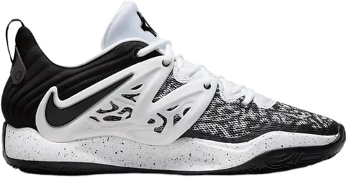 Vista 2 de Nike KD 15 - Zapatos de baloncesto para hombre, BlancoNegro