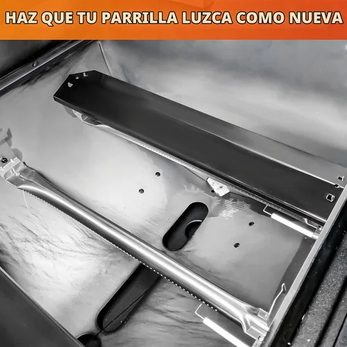 Vista 7 de Hisencn Kit de parrilla con quemadores, platos e encendedor para Para kit de quemador Char-Griller 3070
