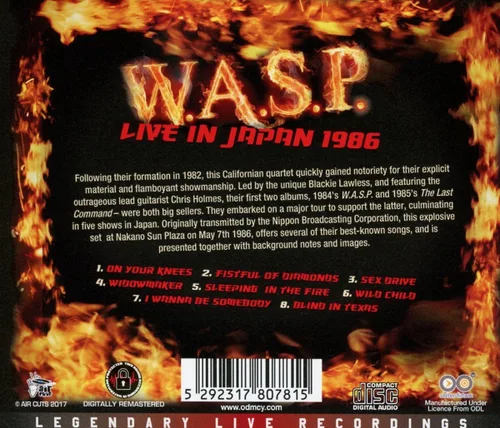 Vista 2 de Live In Japan 1986