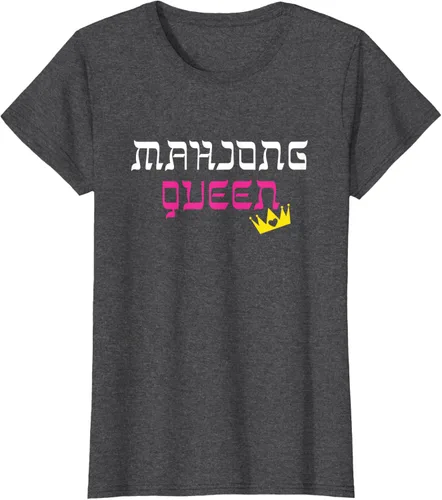 Vista 7 de Mahjong Queen Shirt: Mahjongg Mah-jong Chinese Jewish Game