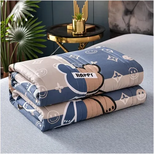 Vista 12 de ZTGL Edredón de verano fino, ligero, acolchado alternativo al plumón, manta de cama suave y ligera para todas las estaciones, lavable a máquina, A