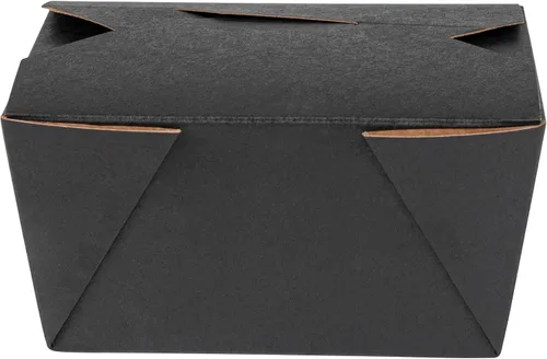 Vista 14 de Restaurantware Contenedor desechable para llevar, 30 oz / #1, negro